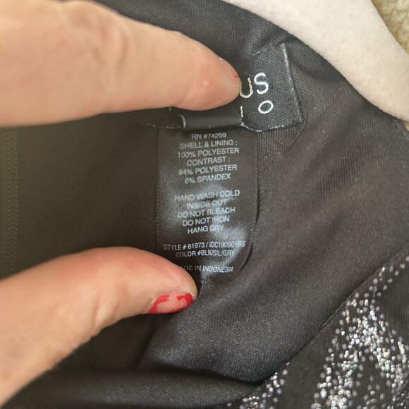 ENFOCUS Studio maxi formal dress size 14 halter Goth Dark Romantic Whimsigoth - Picture 9 of 13